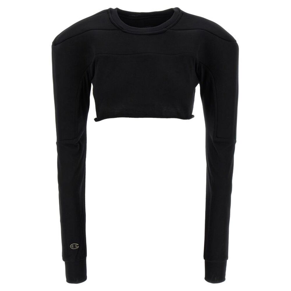 Rick Owens Black Cotton Women's Cardigan